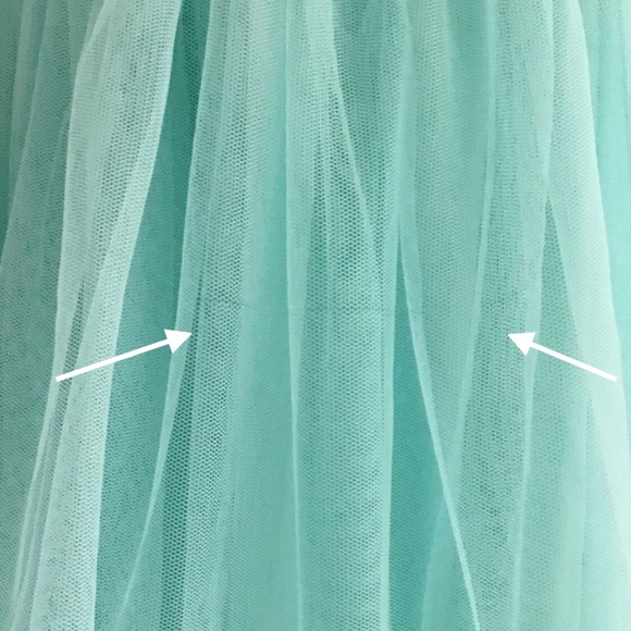 Sea foam Royal Princess Girl Dress - Picture 6 of 7